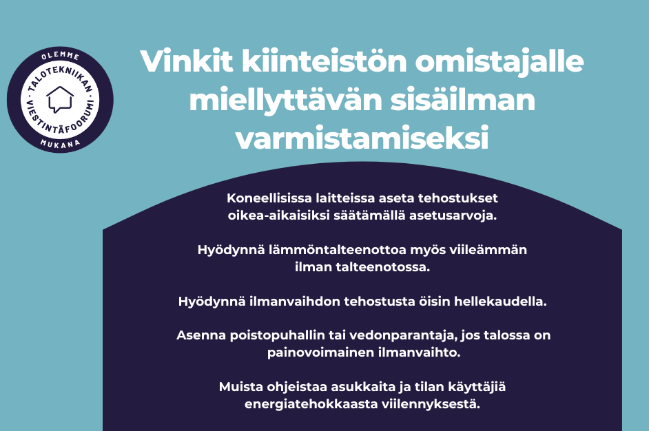 Talotekniikan viestintäfoorumi kevät 2024