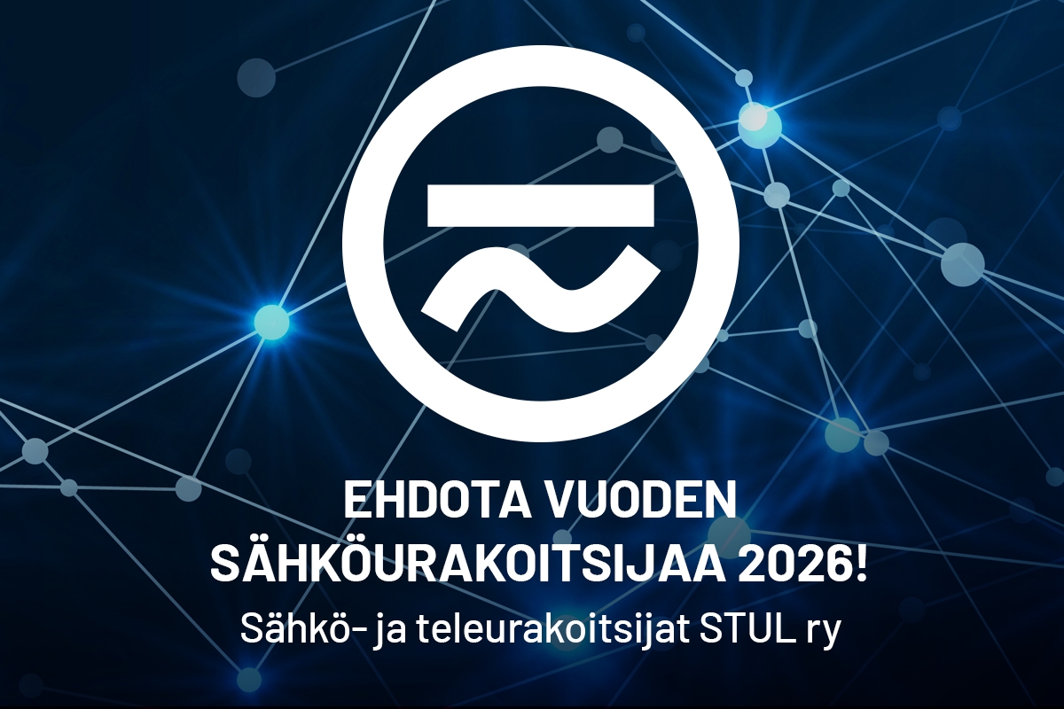 ehdota vuoden sähköurakoitsijaa